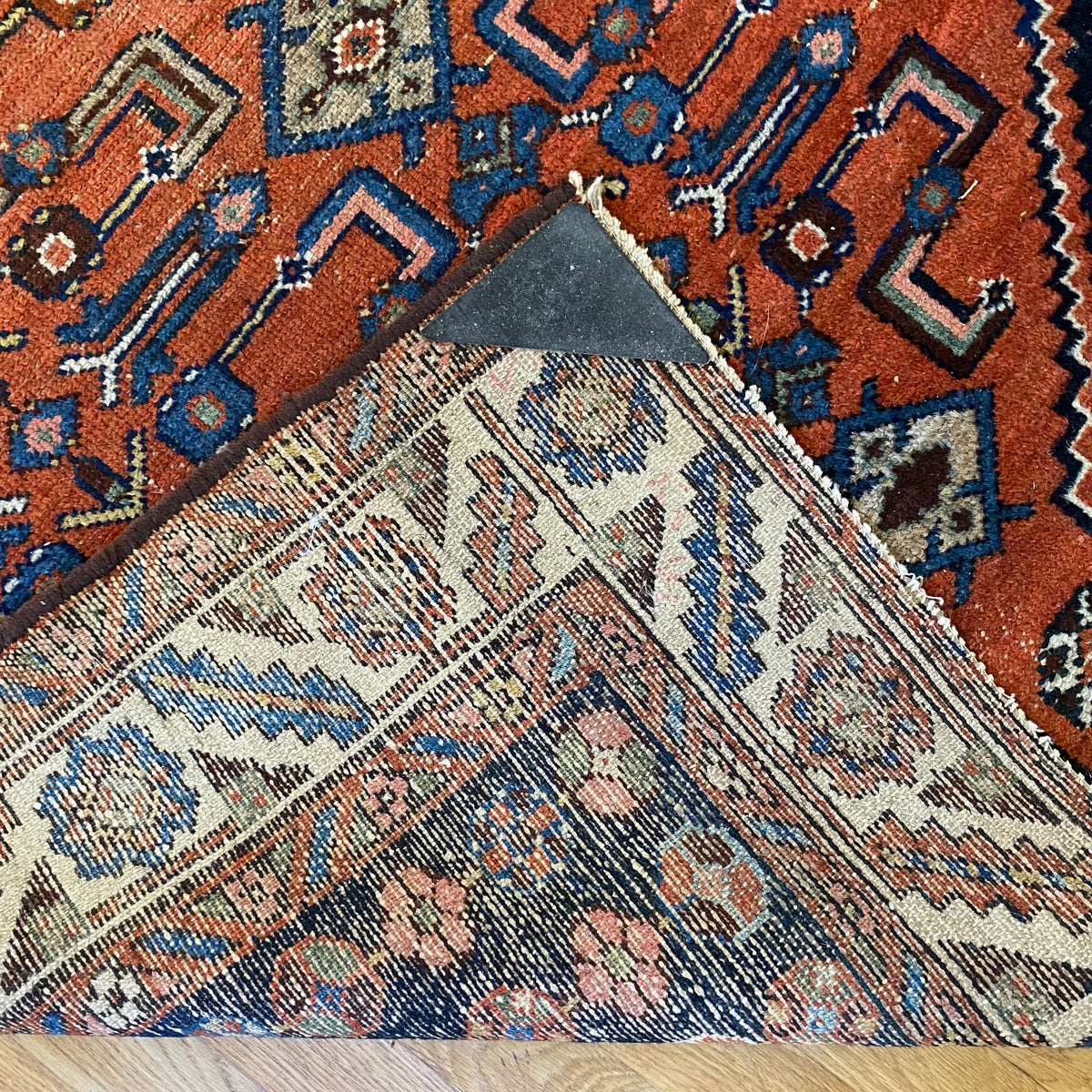 Vintage Rug, 4' 3 x 6' 5 Terracotta