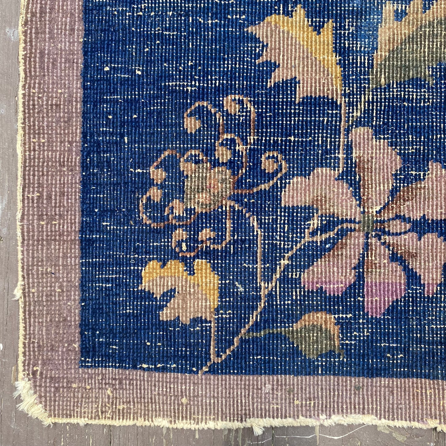 Vintage Rug, 2' 1 x 2' 11 Blue