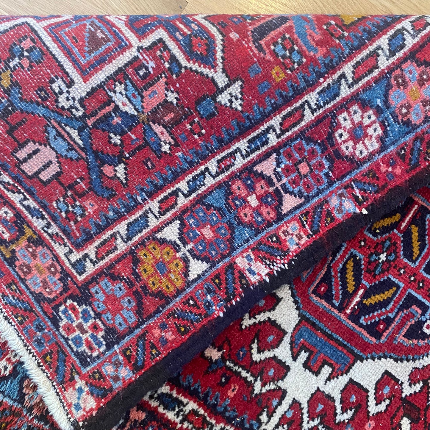 Vintage Rug, 2' 6 x 4' 5 Red