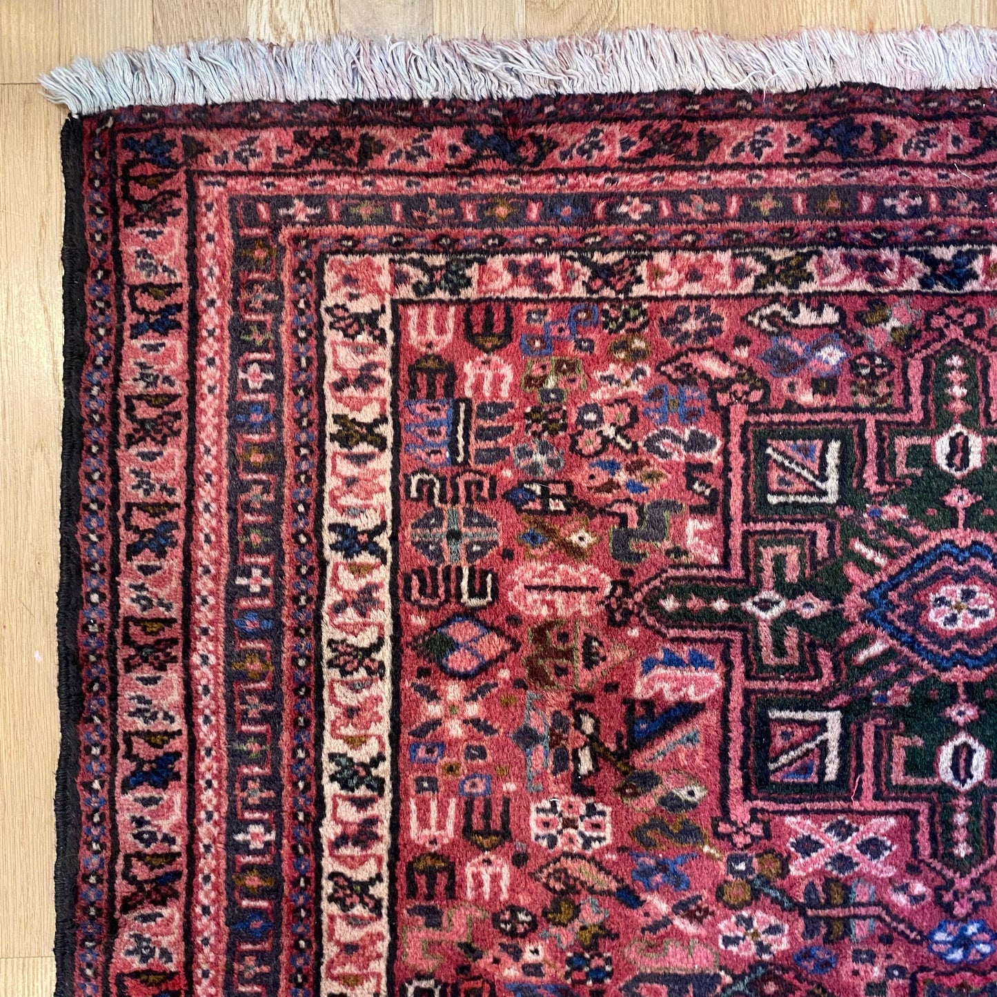 Vintage Rug, 3' 7 x 5' 1 Red