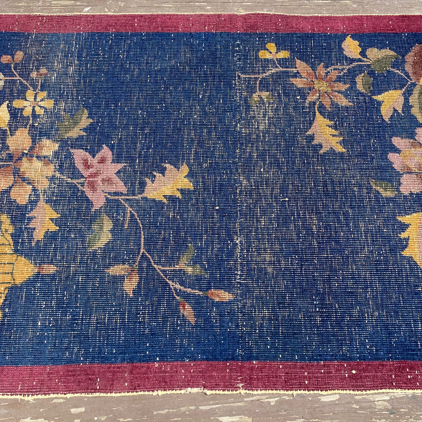 Vintage Rug, 2' 7 x 4' 6 Blue