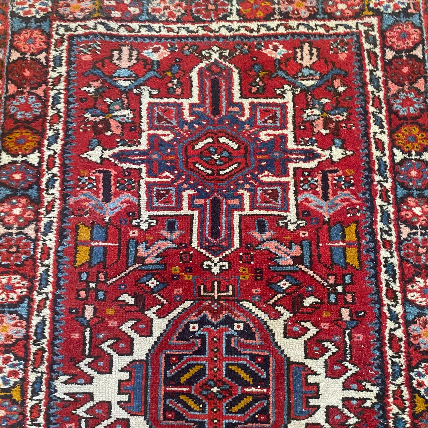 Vintage Rug, 2' 6 x 4' 5 Red