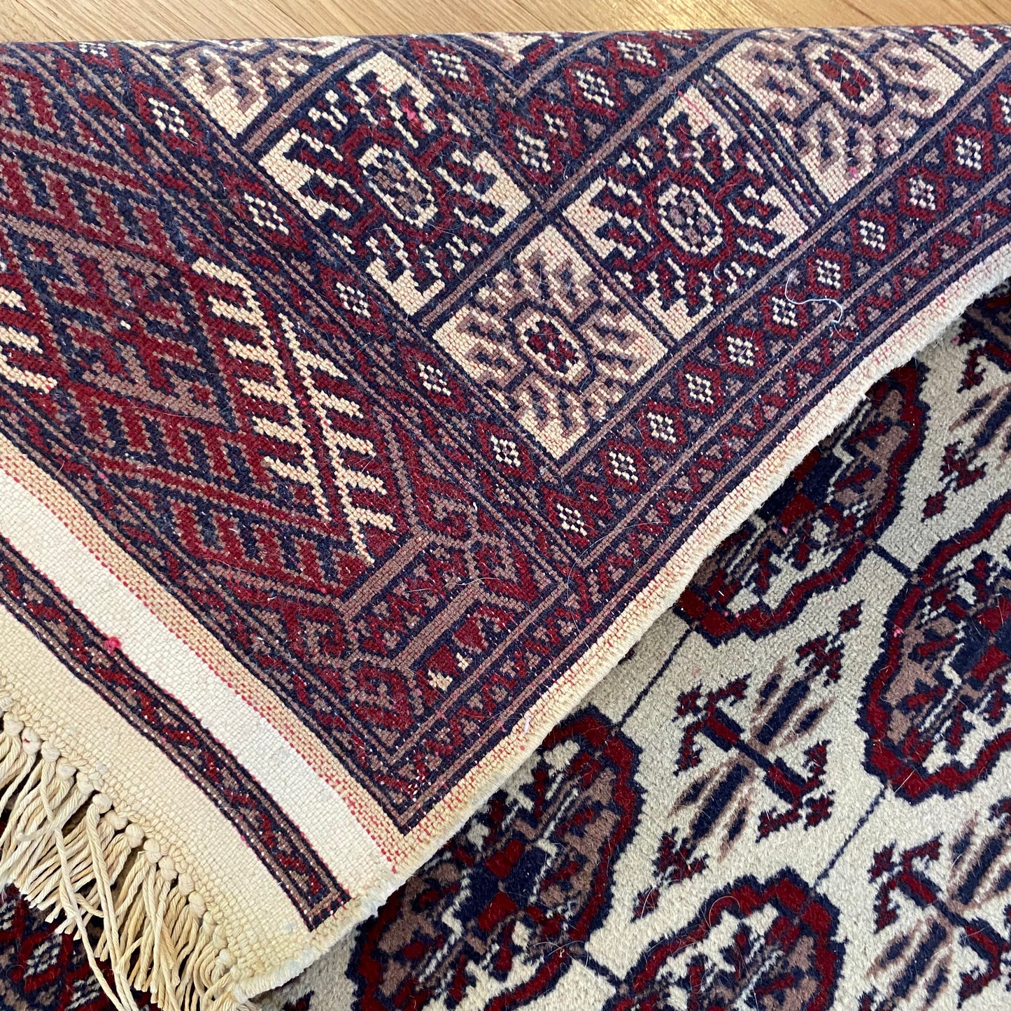 Vintage Rug, 2' 2 x 3' 9 White