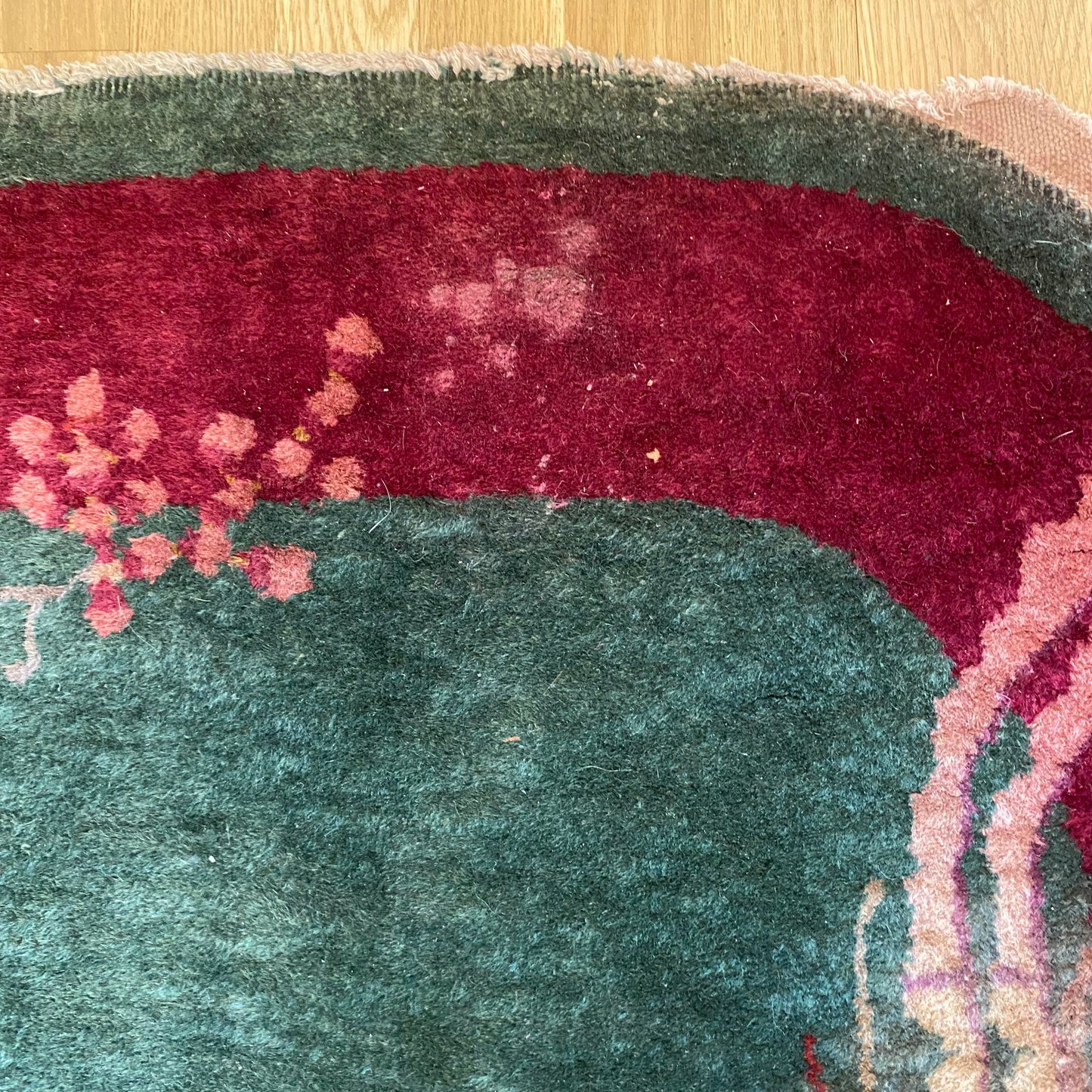 Vintage Rug, 3' 6 x 5' 10 Green