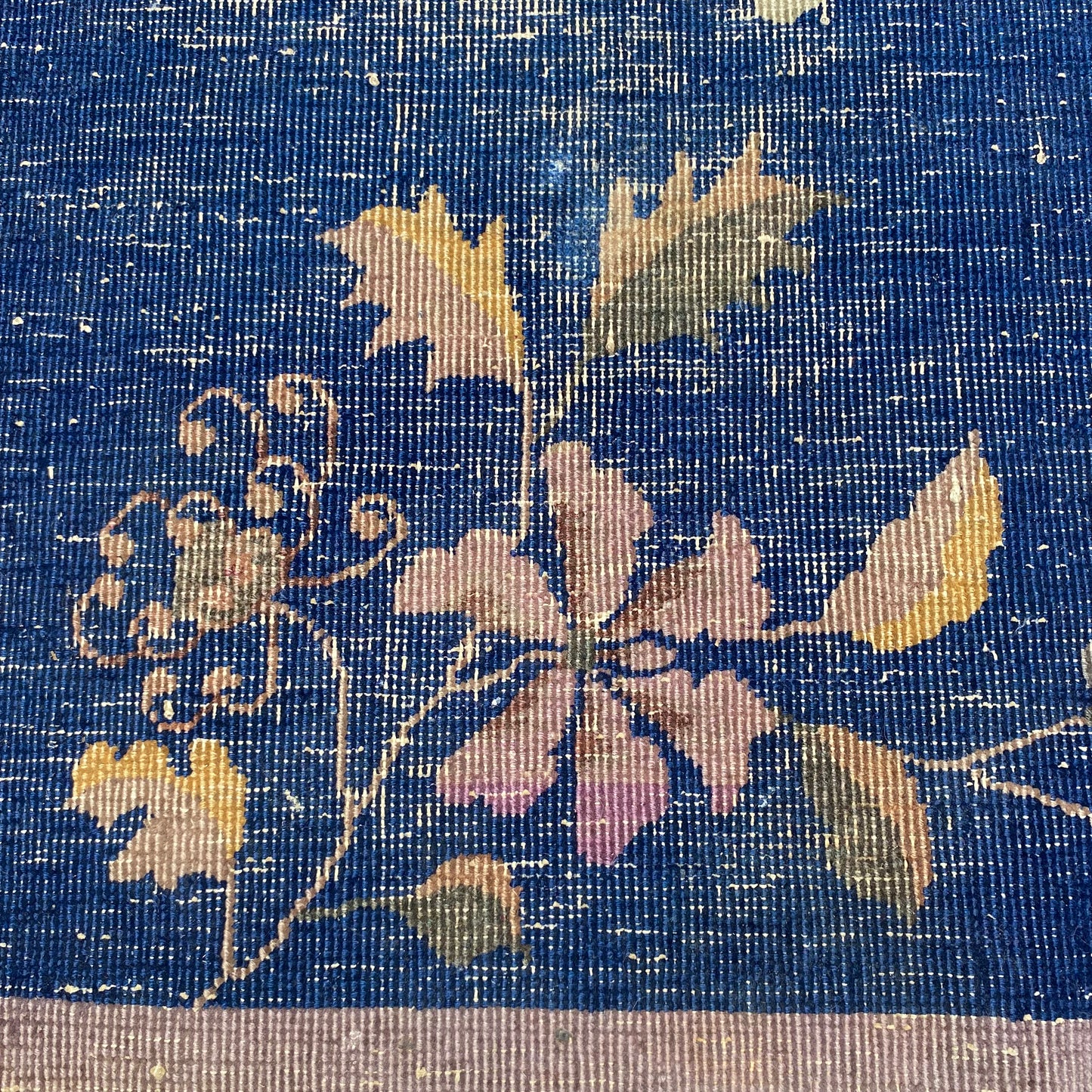 Vintage Rug, 2' 1 x 2' 11 Blue