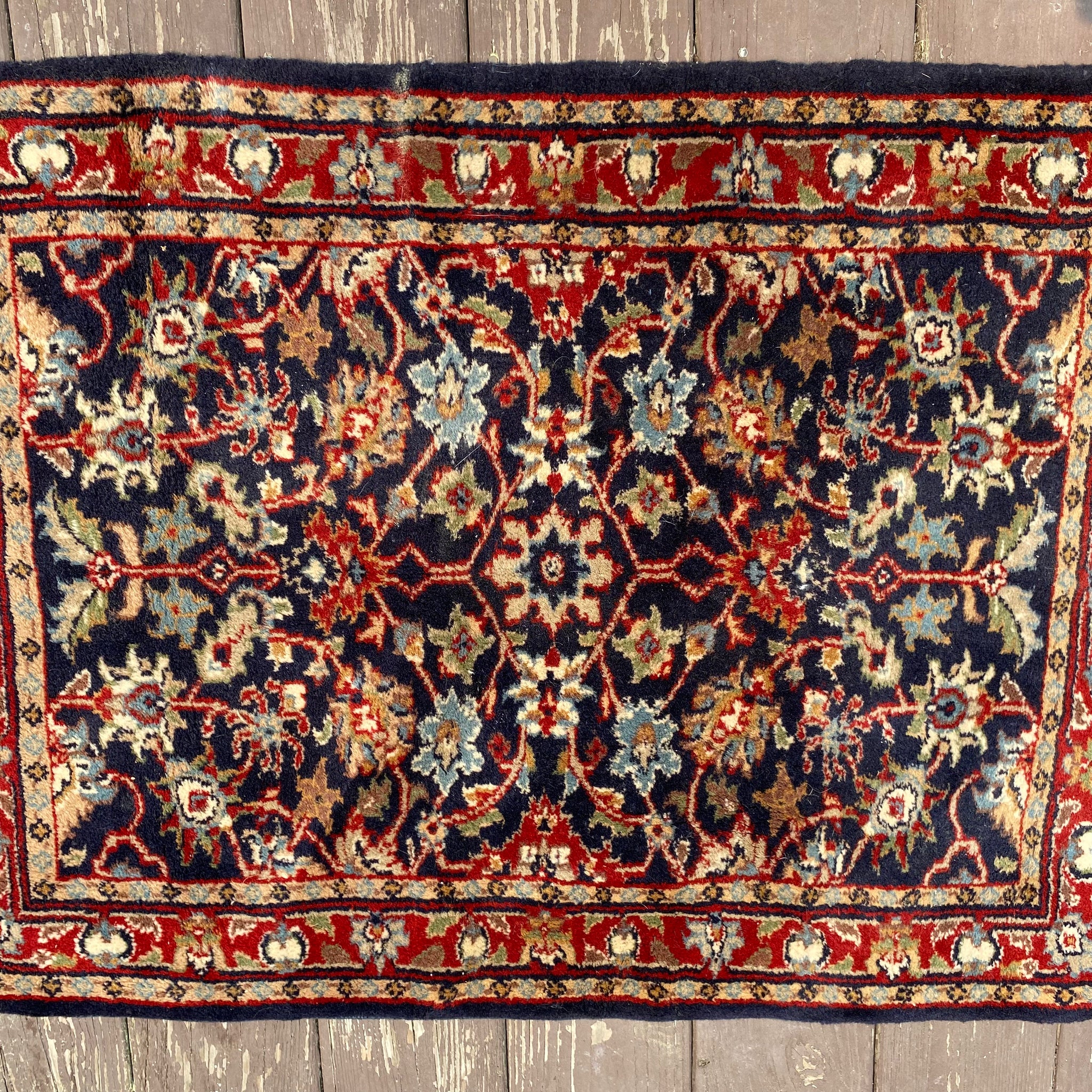 Vintage Rug, 2' 3 x 3' 3 Blue – Jessie's Oriental Rugs
