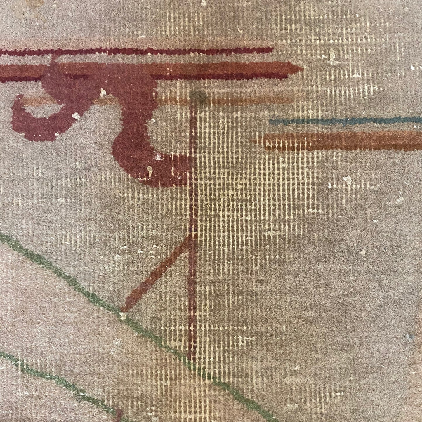 Vintage Rug, 2' 6 x 4' 7 Cream