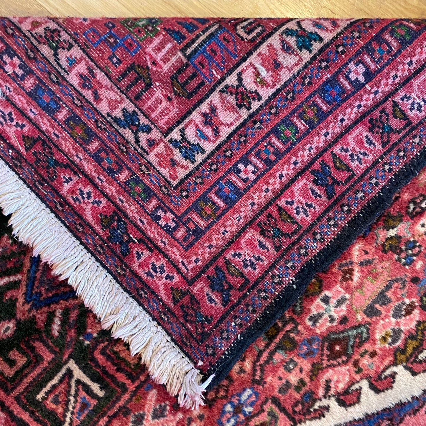 Vintage Rug, 3' 7 x 5' 1 Red