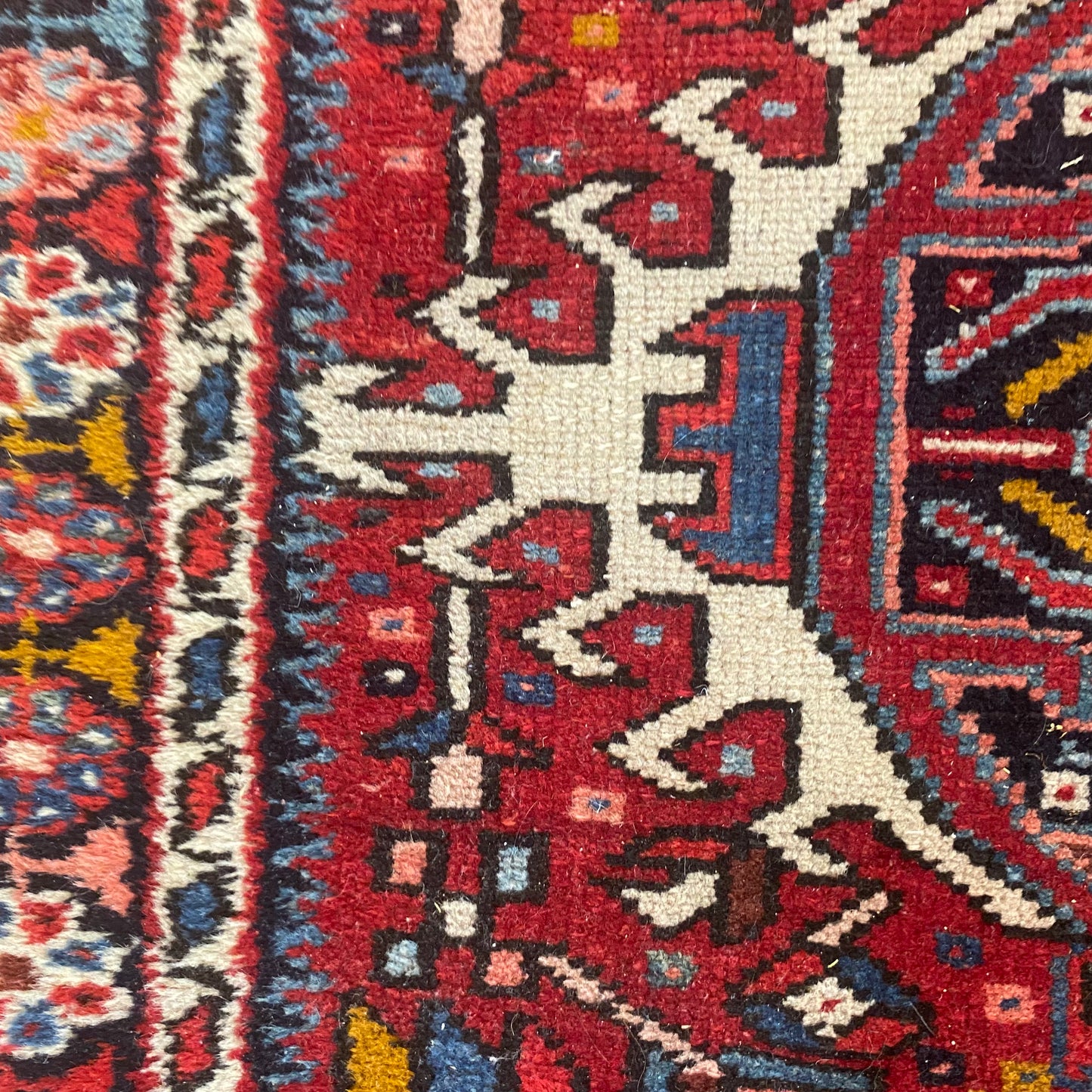 Vintage Rug, 2' 6 x 4' 5 Red