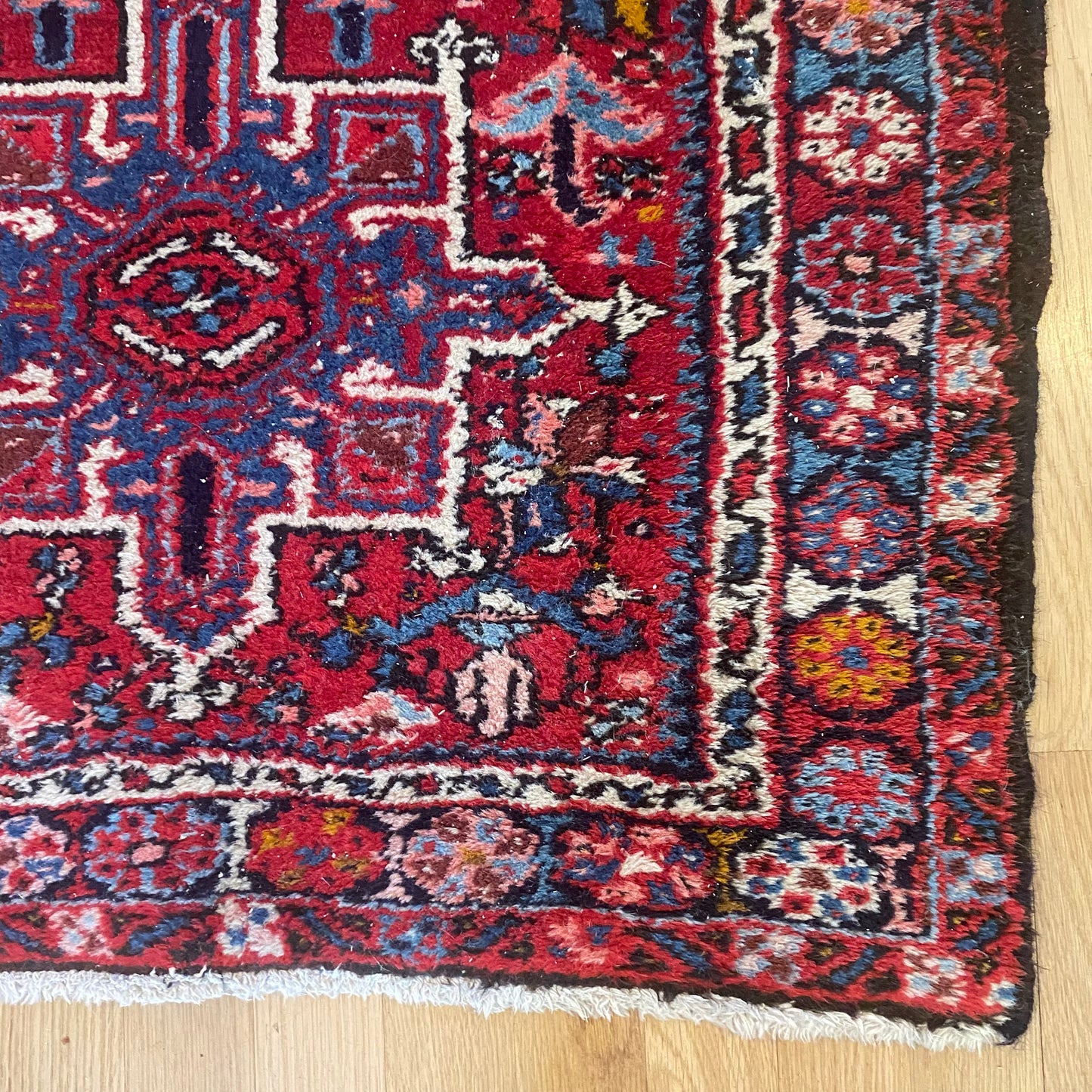 Vintage Rug, 2' 6 x 4' 5 Red