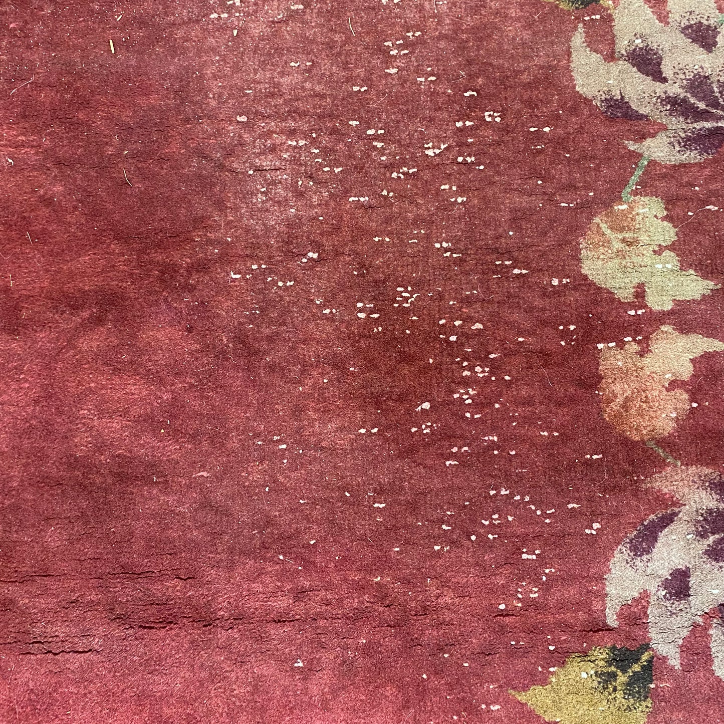 Chinese Art Deco Rug, 4' 1 x 5' 9 Vintage Pink - Jessie's Oriental Rugs