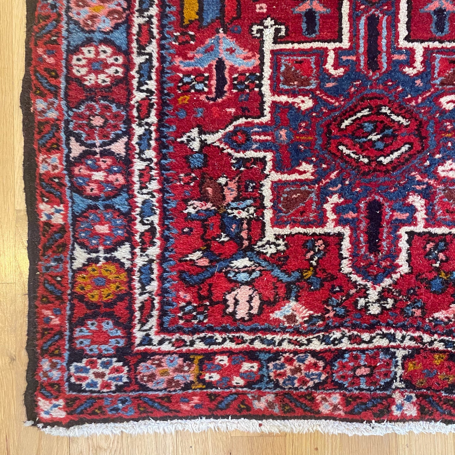 Vintage Rug, 2' 6 x 4' 5 Red