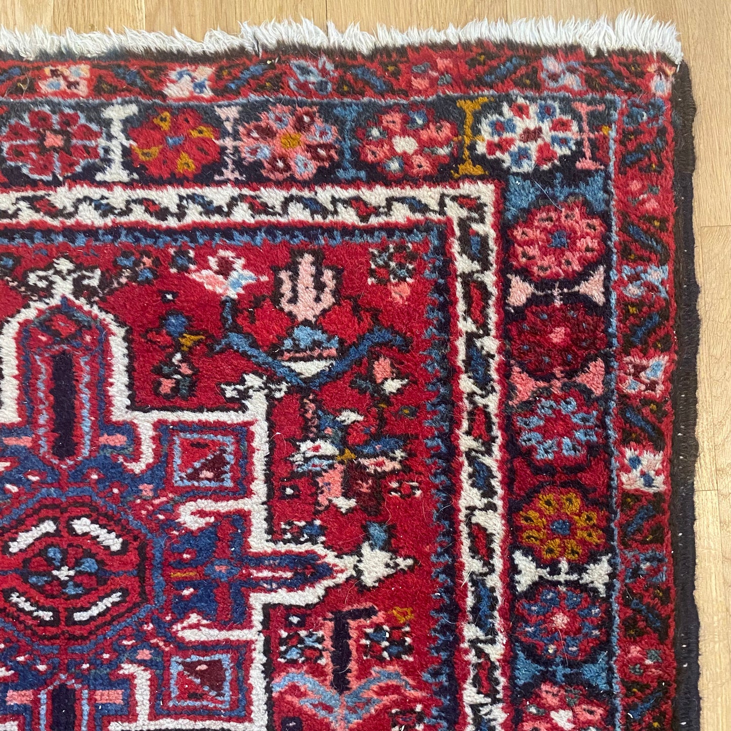 Vintage Rug, 2' 6 x 4' 5 Red