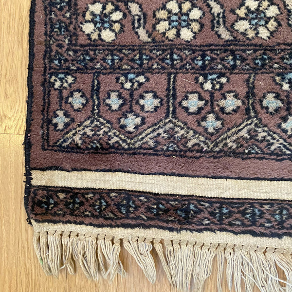 Vintage Rug, 2' 2 x 6' 6 Prayer