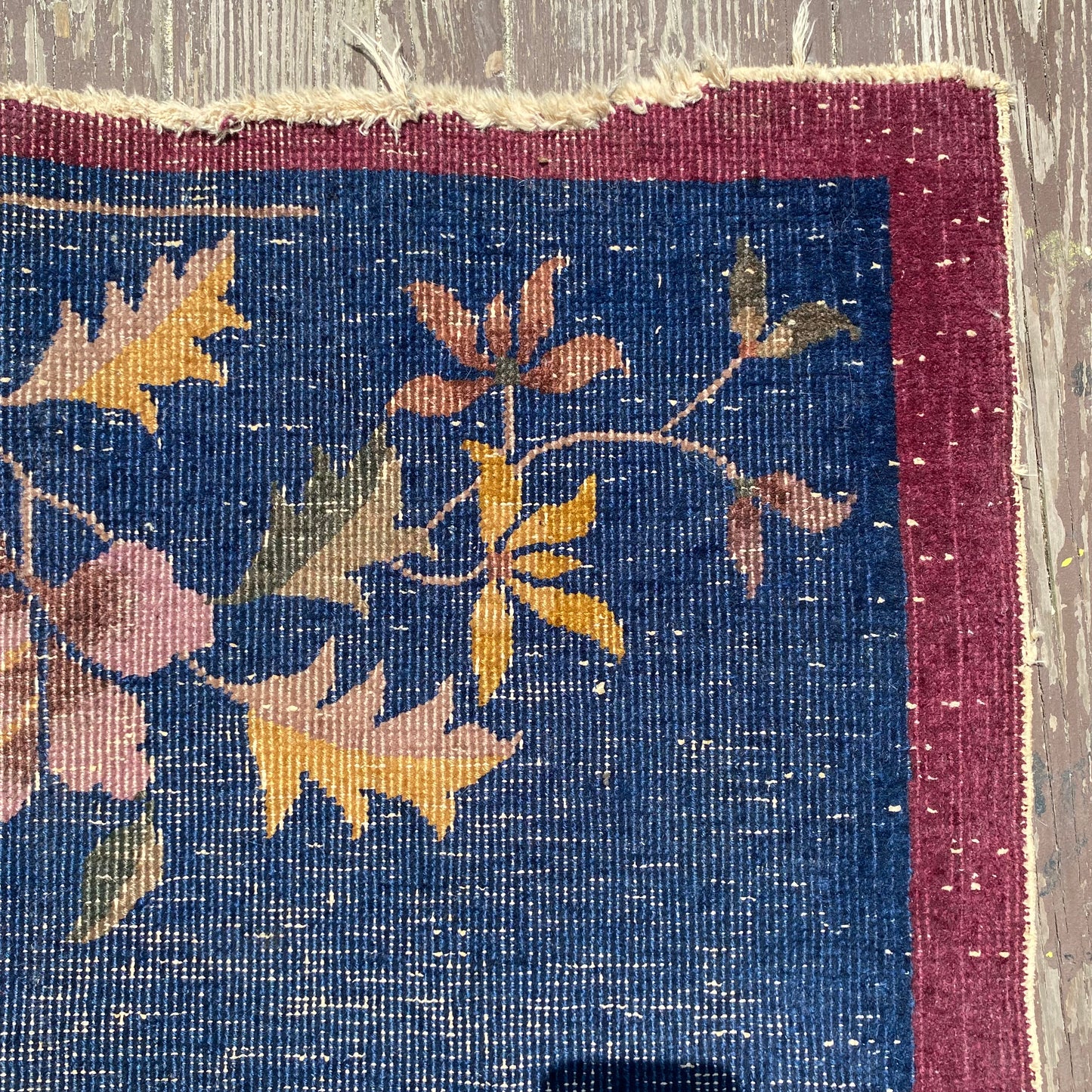 Vintage Rug, 2' 7 x 4' 6 Blue