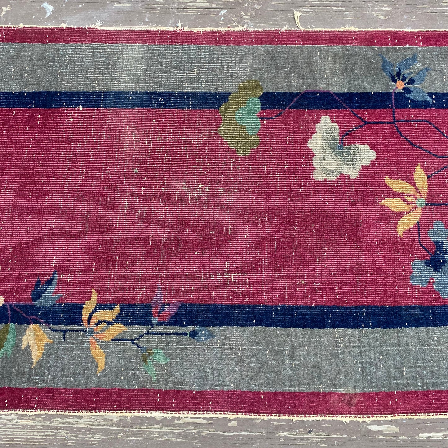 Vintage Rug, 2' 8 x 4' 11 Magenta