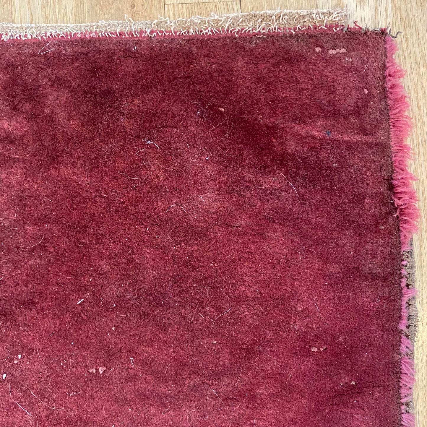 Chinese Art Deco Rug, 4' 1 x 5' 9 Vintage Pink - Jessie's Oriental Rugs