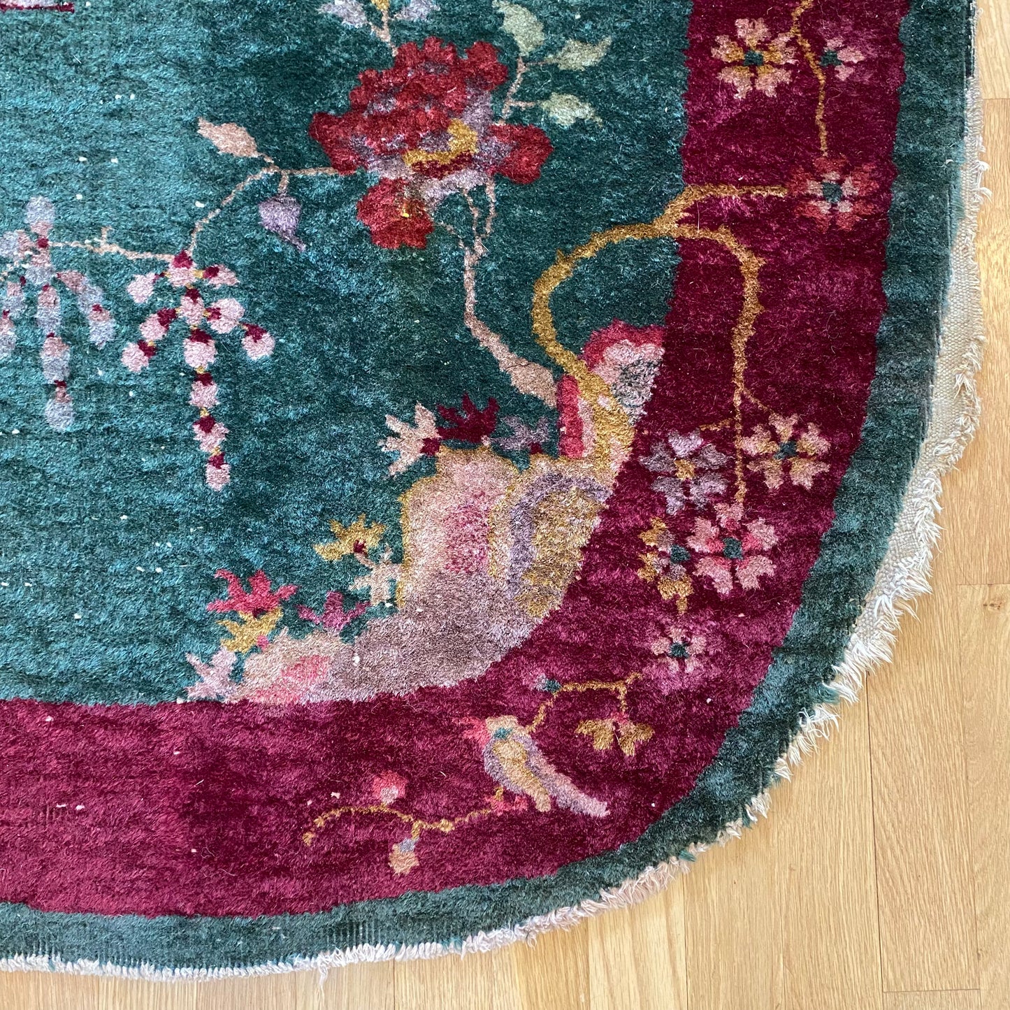 Vintage Rug, 3' 6 x 5' 10 Green