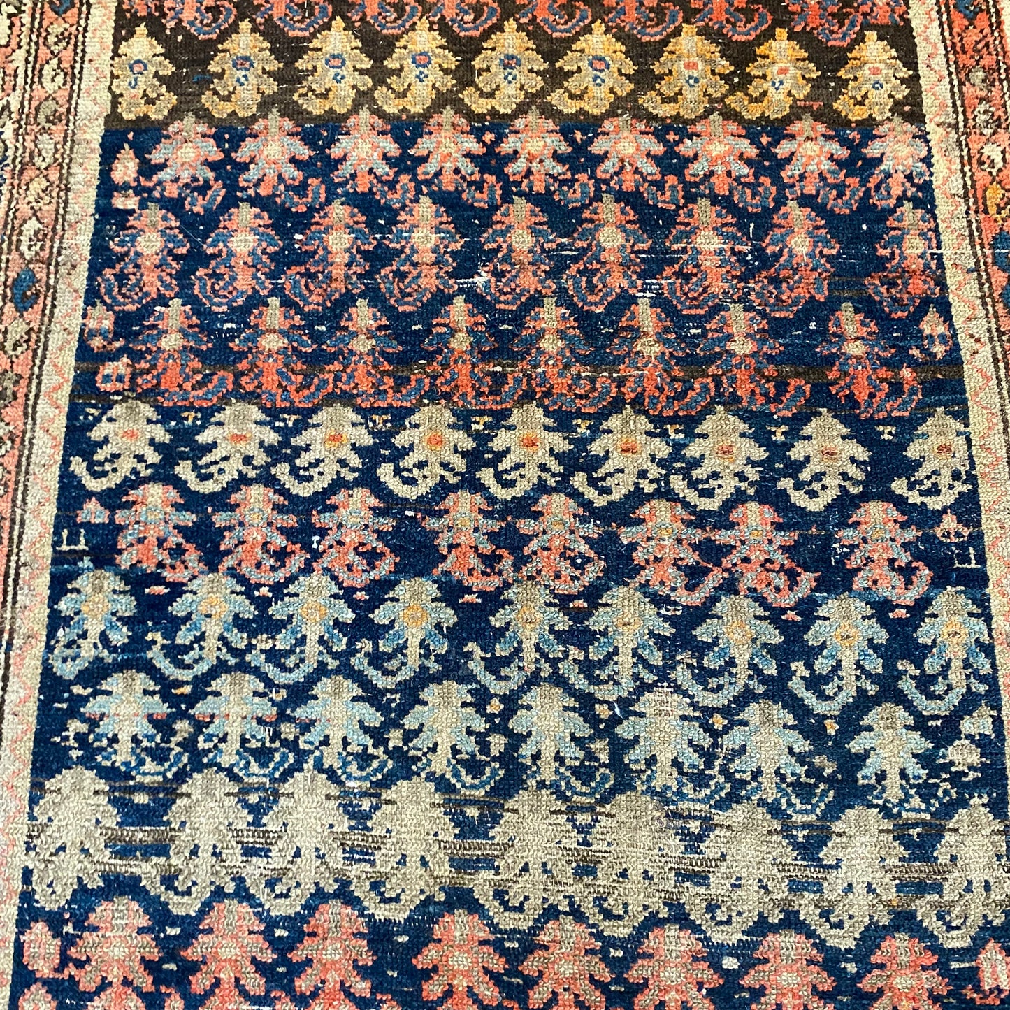Antique Rug, 4' x 6' 4 Blue