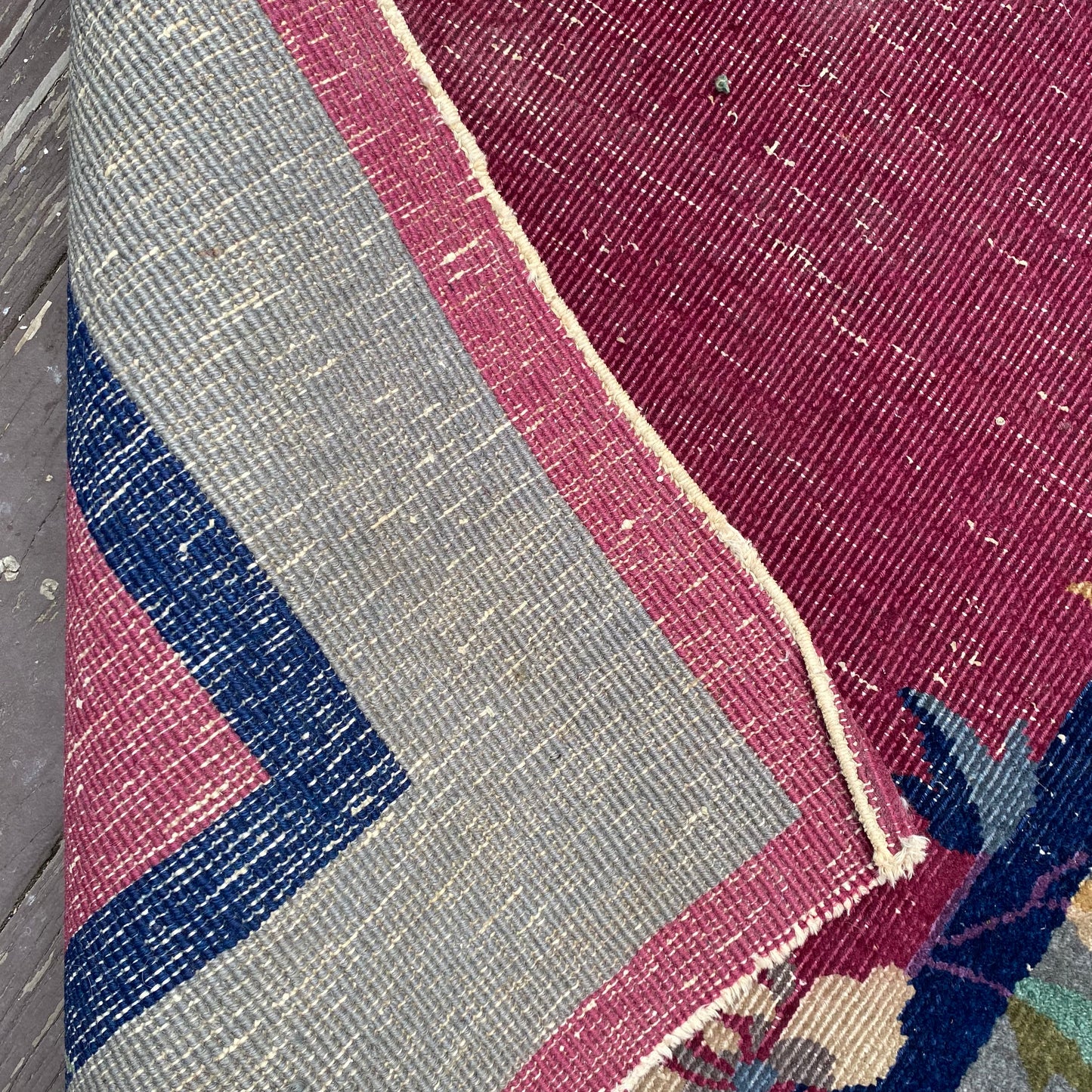 Vintage Rug, 2' 8 x 4' 11 Magenta