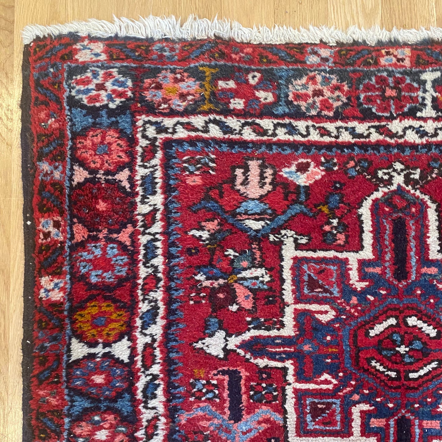 Vintage Rug, 2' 6 x 4' 5 Red