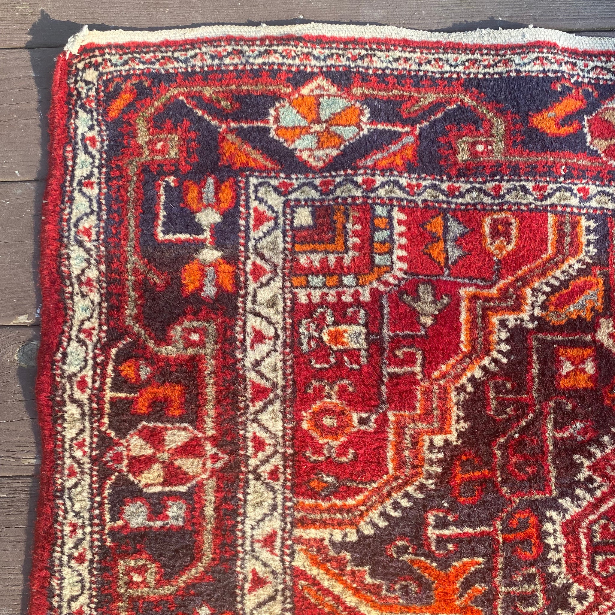 Vintage Rug, 3' 9 x 5' 6 Blue – Jessie's Oriental Rugs