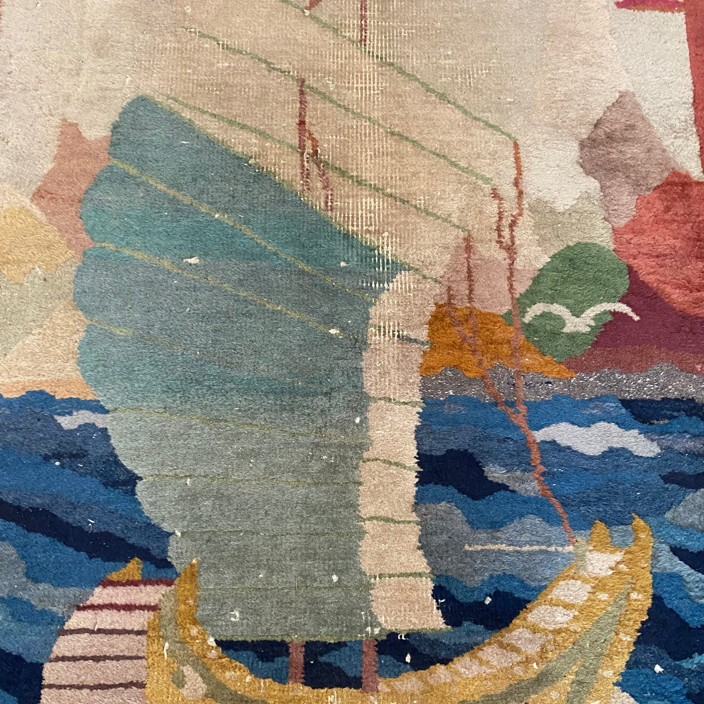 Vintage Rug, 2' 6 x 4' 7 Cream