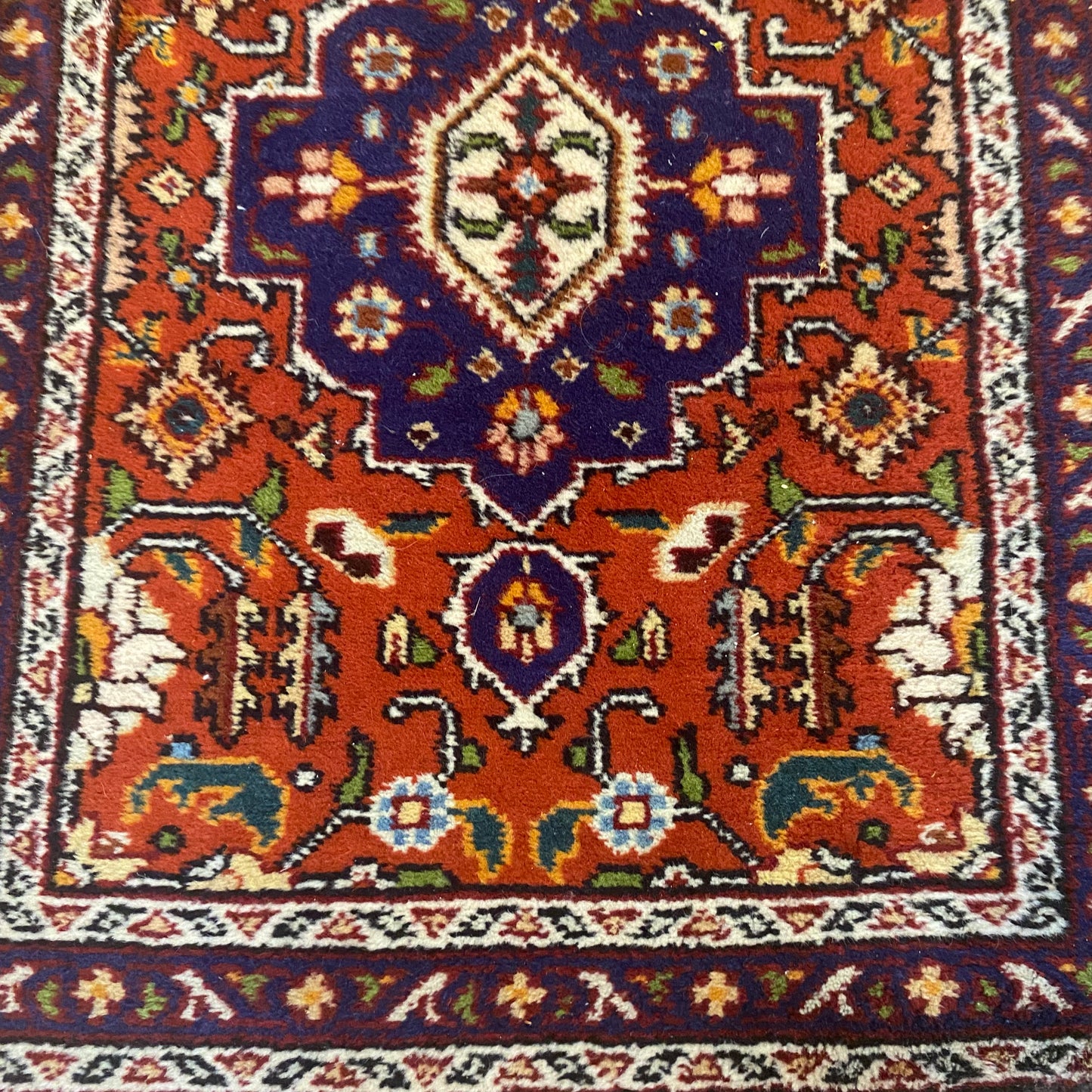 Vintage Rug, 1' 8 x 2' 5 Red