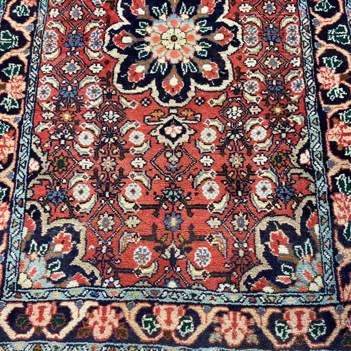 Vintage Rug, 2' 5 x 4' Red