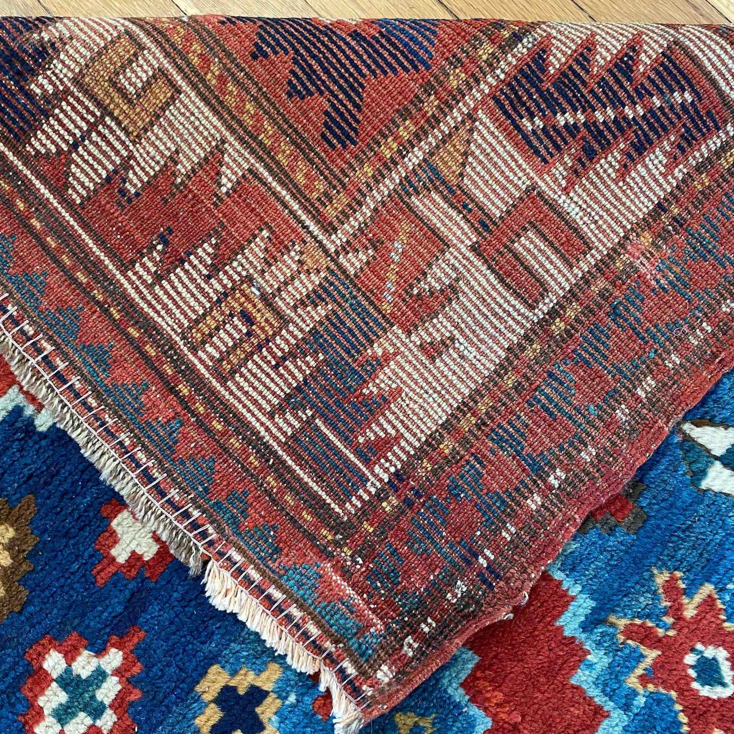 Vintage Rug, 4' 6 x 7' 10 Blue