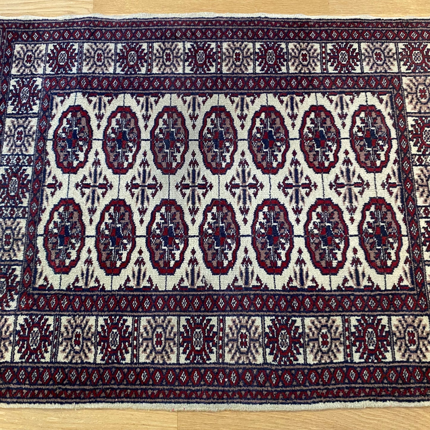 Vintage Rug, 2' 2 x 3' 9 White