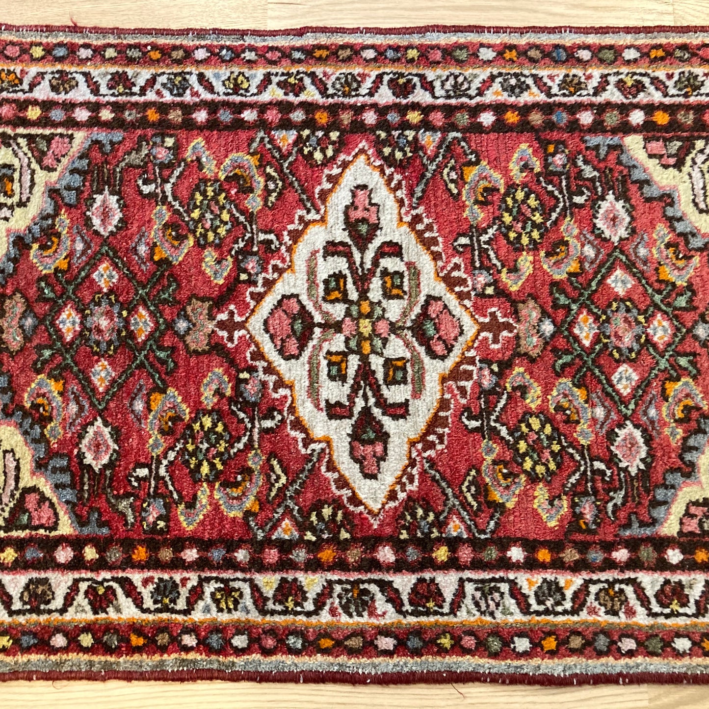 Vintage Rug, 2' x 3' Red