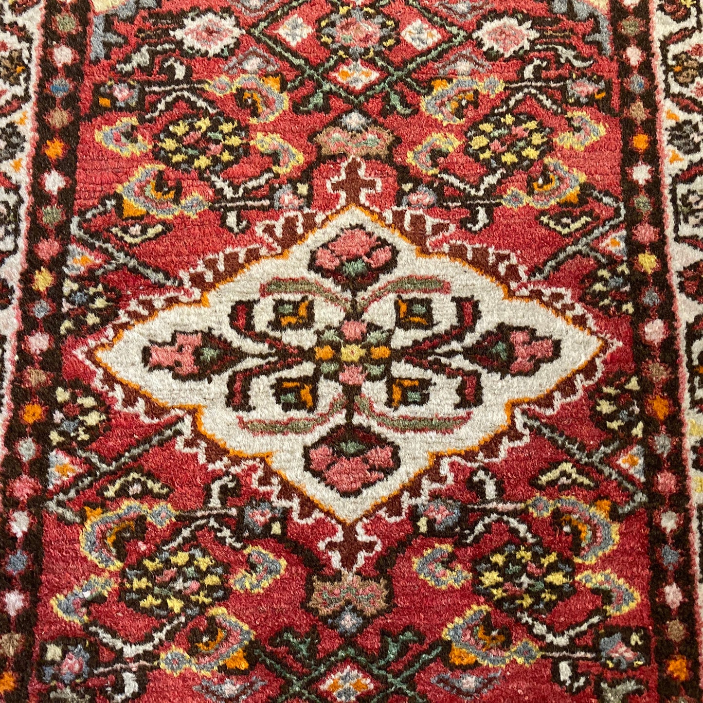 Vintage Rug, 2' x 3' Red