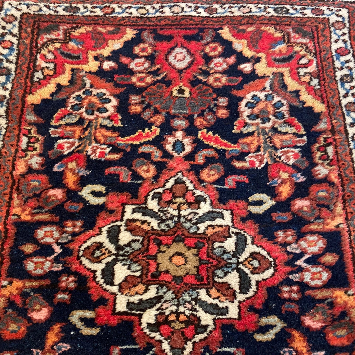 Vintage Rug, 2' 2 x 3' Blue