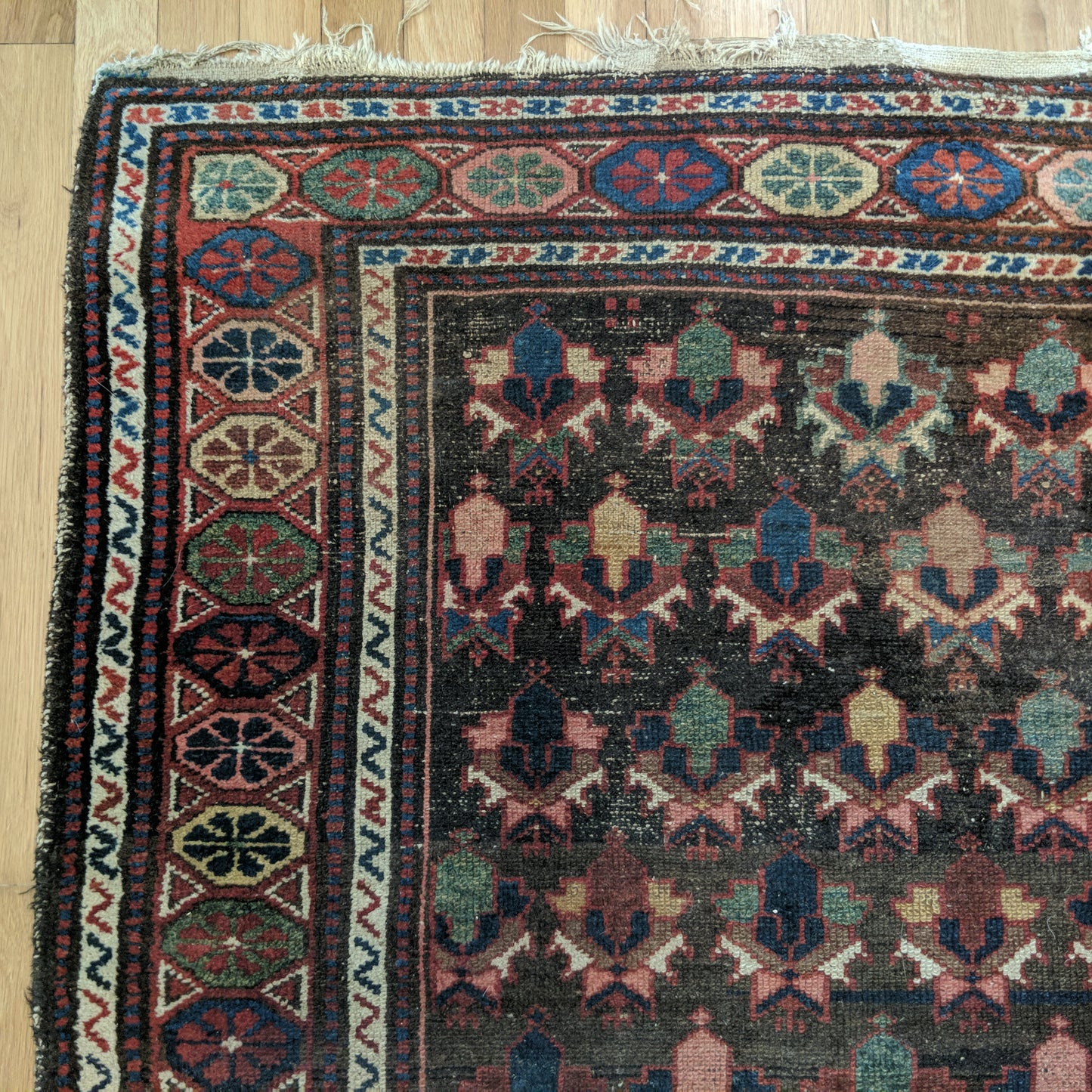 Vintage Rug, 3' 6 x 6' 10 Brown