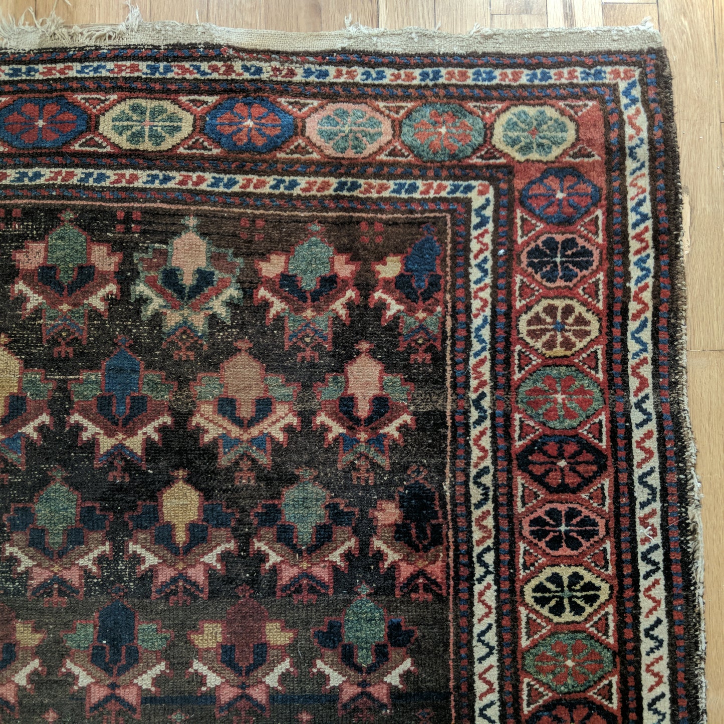 Vintage Rug, 3' 6 x 6' 10 Brown