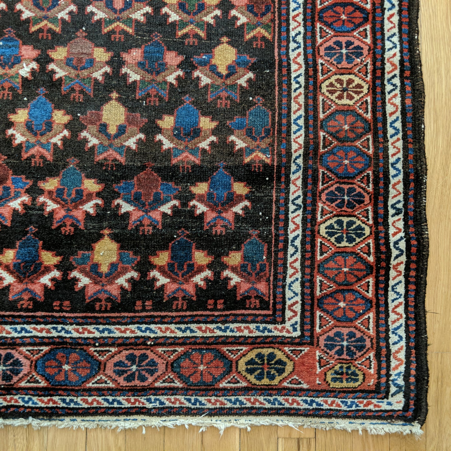 Vintage Rug, 3' 6 x 6' 10 Brown