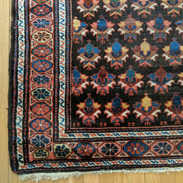 Vintage Rug, 3' 6 x 6' 10 Brown