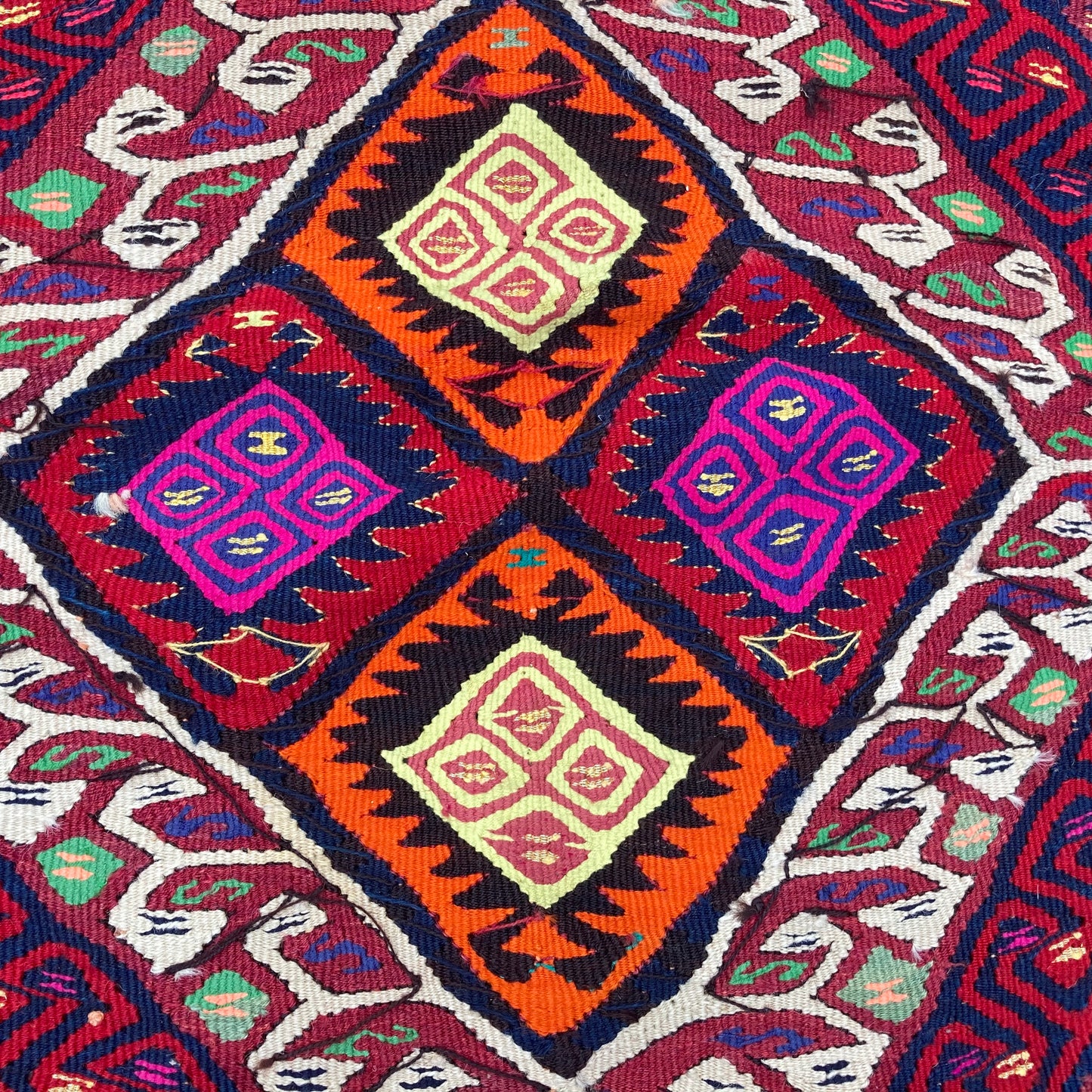 Turkish Rug, 2' 10 x 8' 4 Kilim