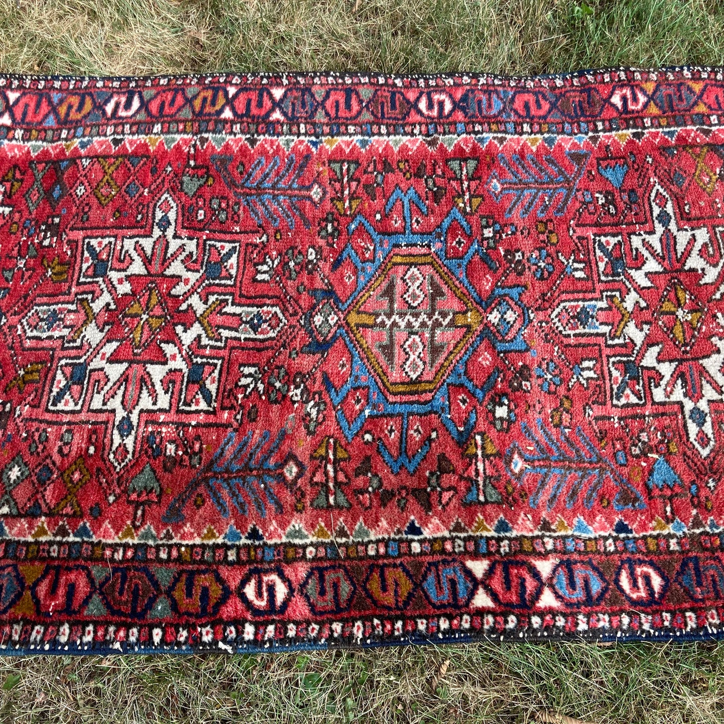 Vintage Rug, 2' 7 x 9' 1 Red Runner