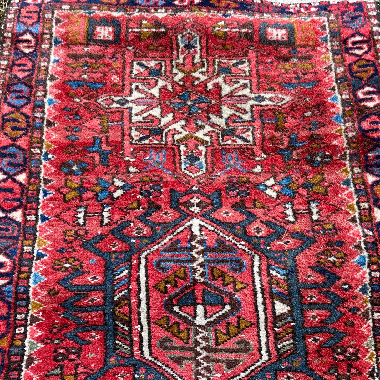 Vintage Rug, 2' 7 x 9' 1 Red Runner
