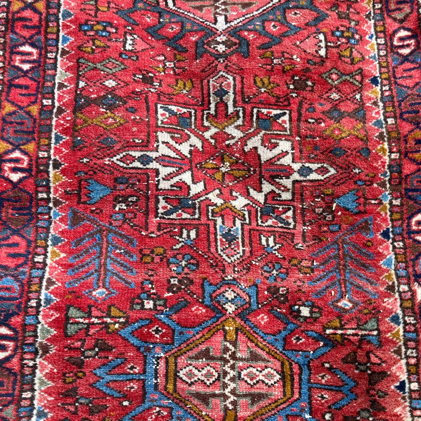 Vintage Rug, 2' 7 x 9' 1 Red Runner