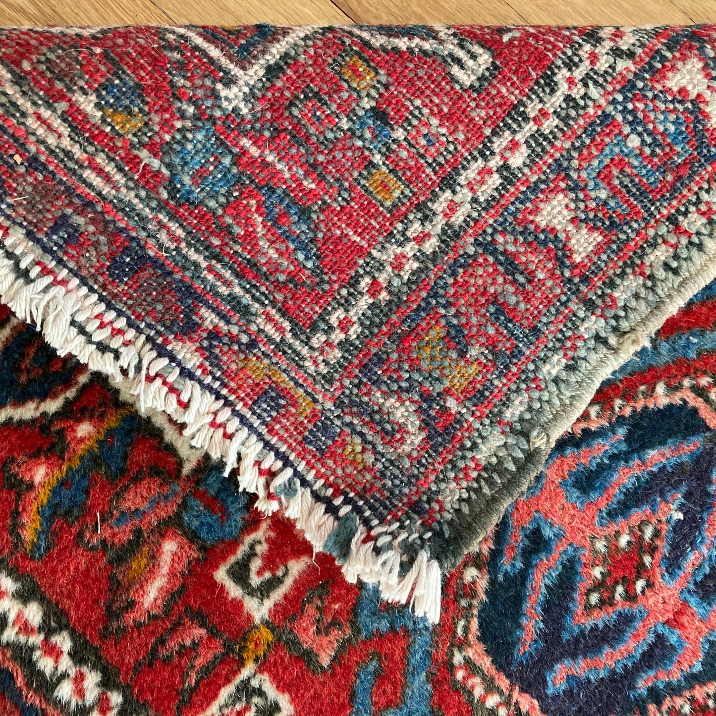 Vintage Rug, 1' 10 x 2' 11 Red