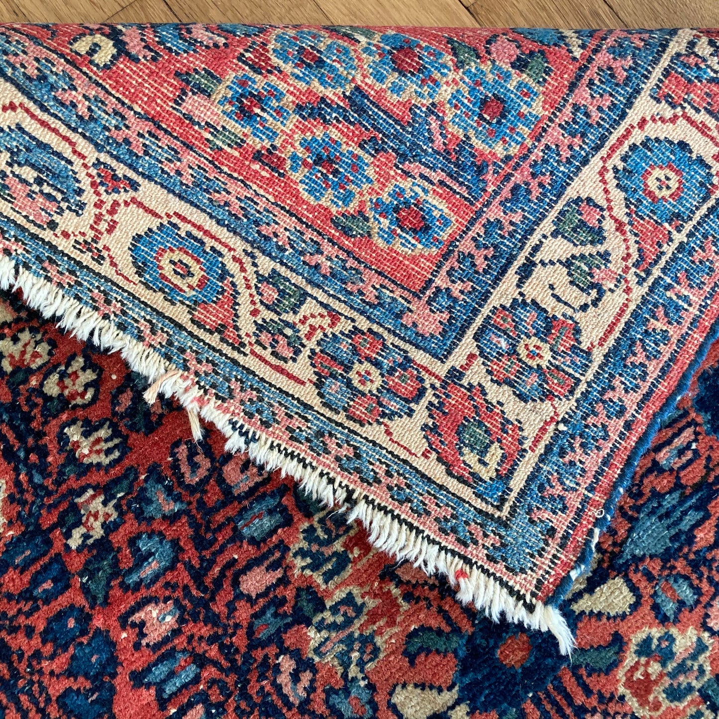 Vintage Rug, 2' 2 x 3' Red