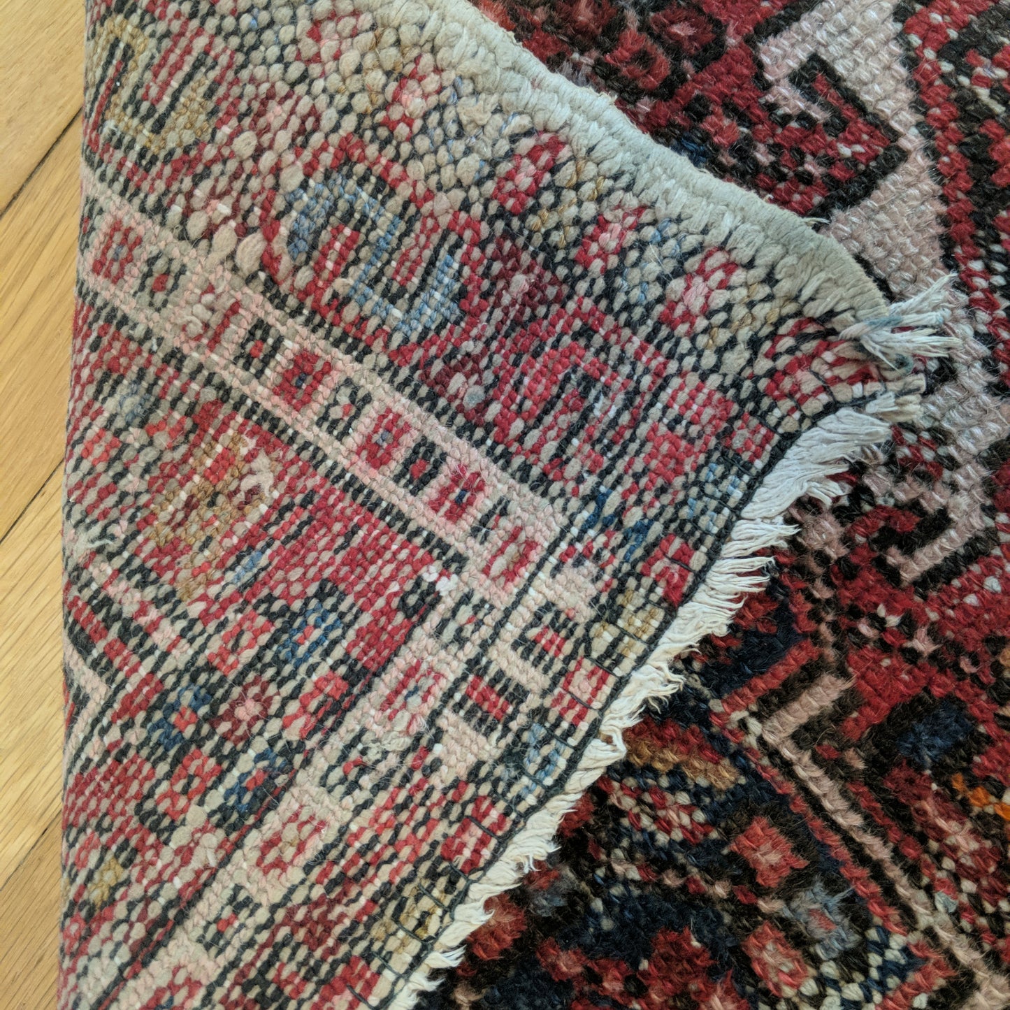Vintage Rug, 1' 11 x 2' 8 Red