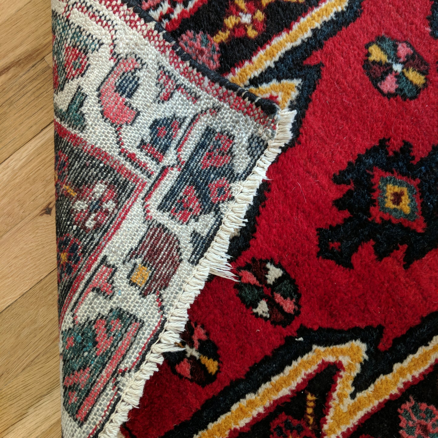 Vintage Rug, 2' 8 x 4' 4 Red