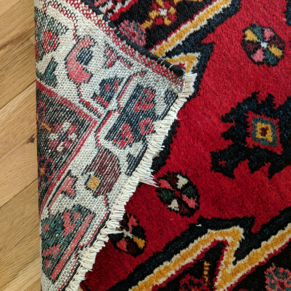 Vintage Rug, 2' 8 x 4' 4 Red