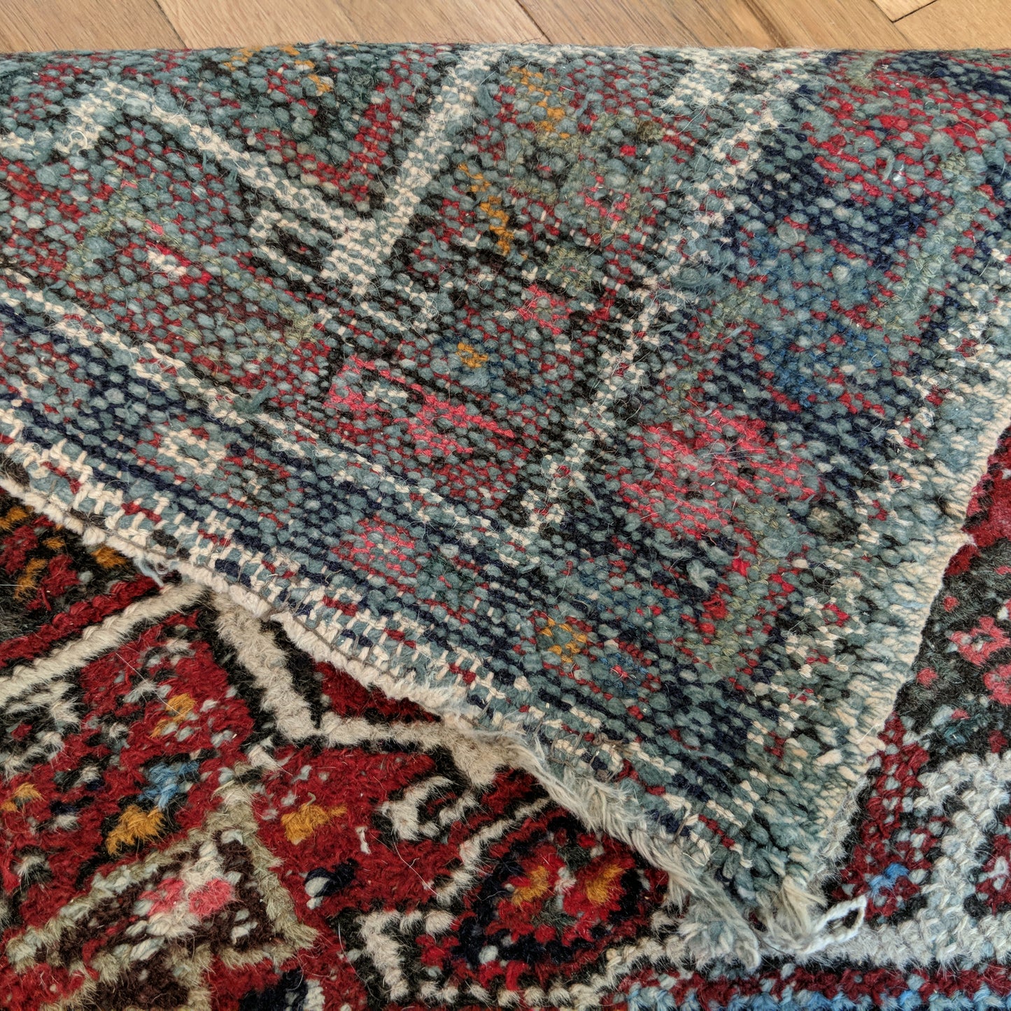 Vintage Rug, 2' 3 x 4' Red