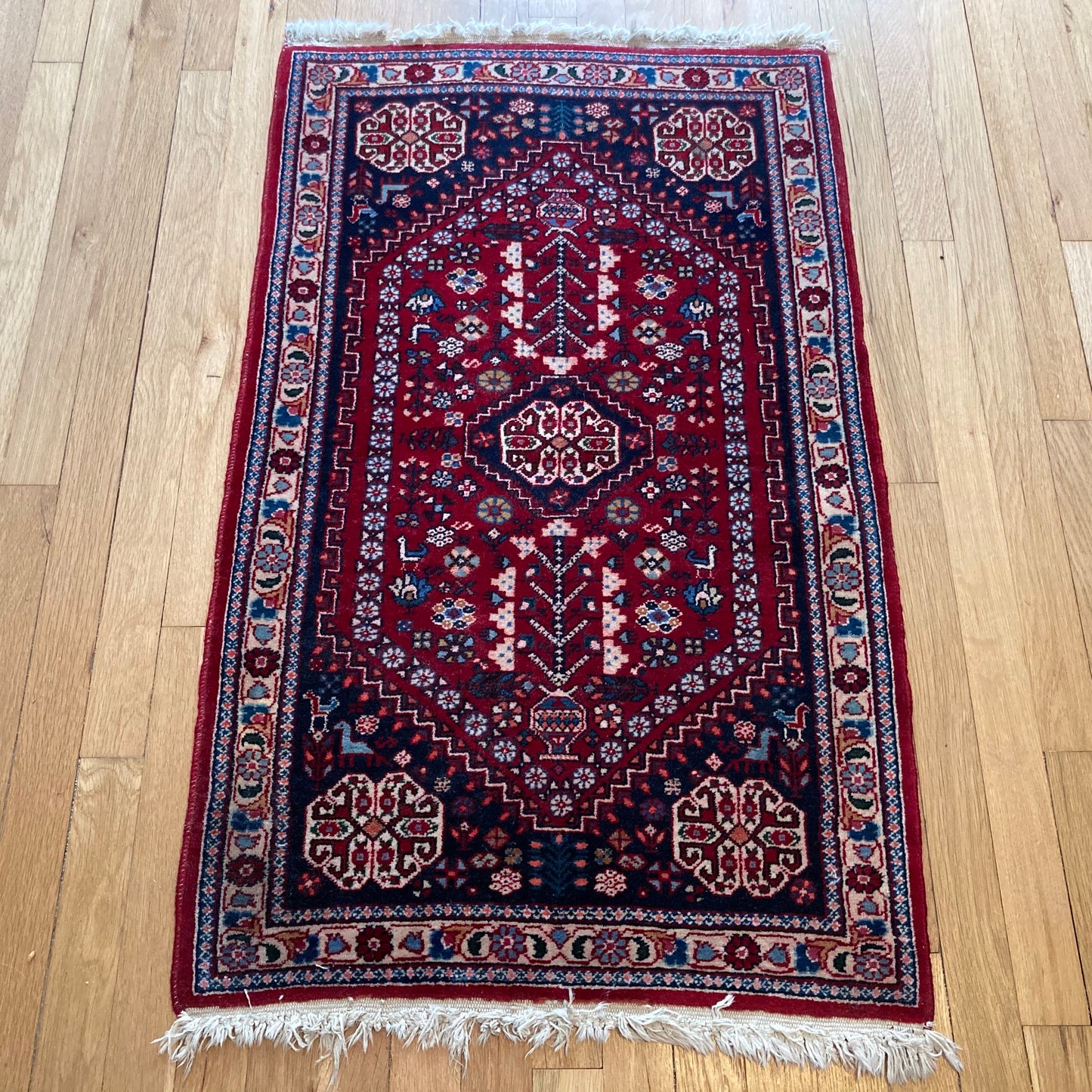 Vintage Rug, 2' 2 x 3' 9 Red - Jessie's Oriental Rugs