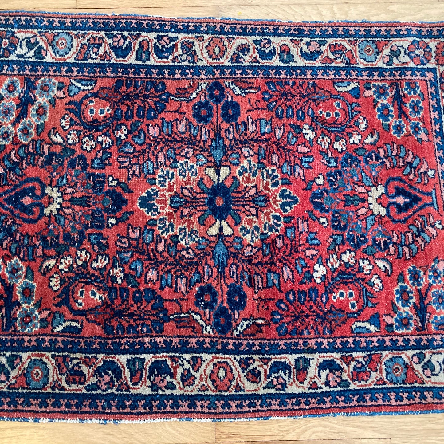 Vintage Rug, 2' 2 x 3' Red